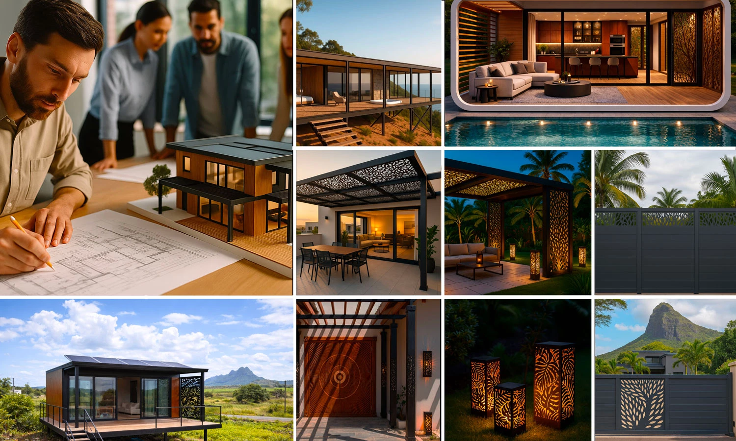 Private client exterior workshop